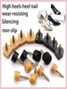 3 Pairs/5 Pairs High Heel Studs Accessory, Stiletto Heel Replacement Cap, Anti-Slip And Anti-Wear Heel Tips, Quiet Heel Cover For High Heels